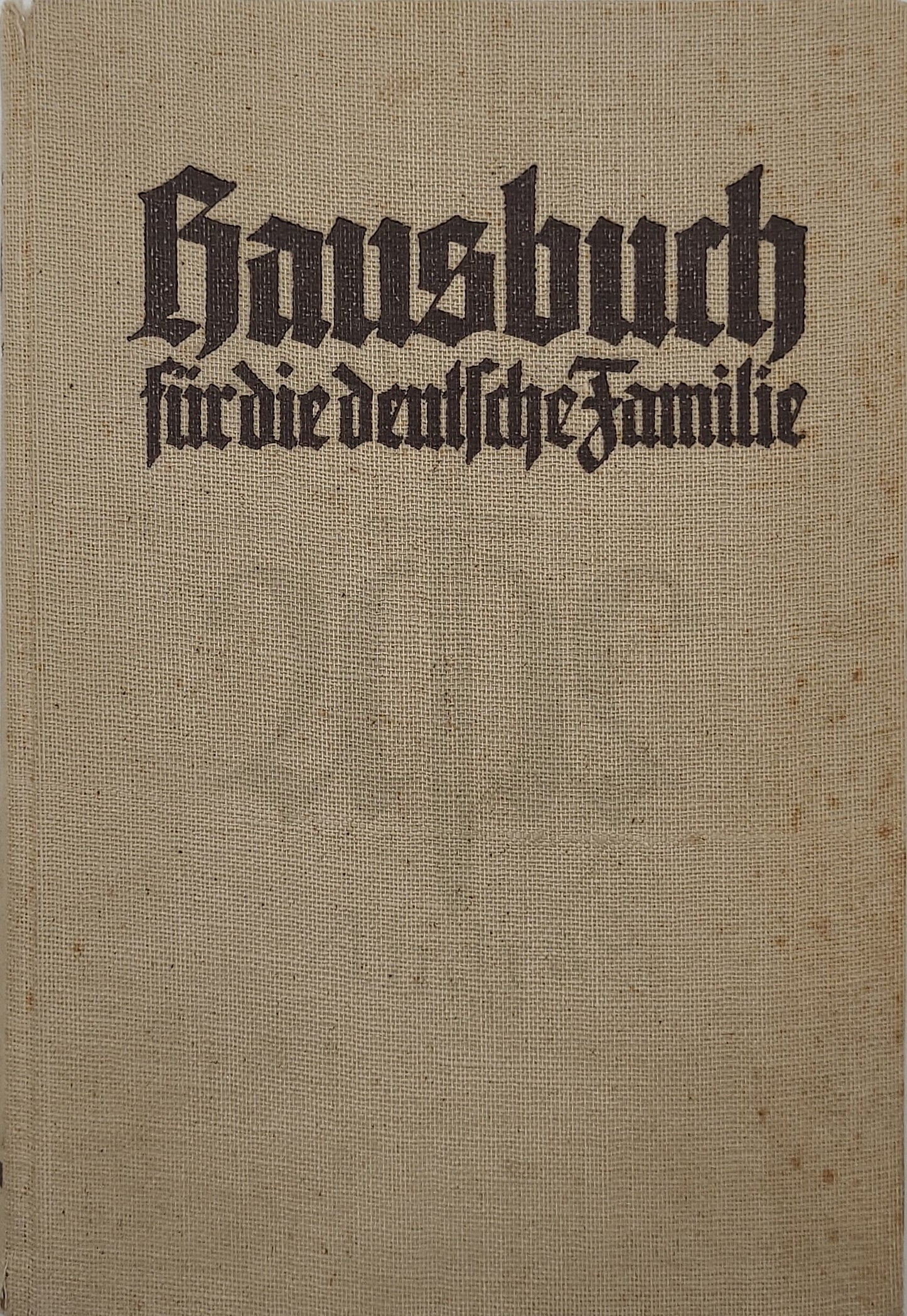 Hausbuch für die deutsche Familie