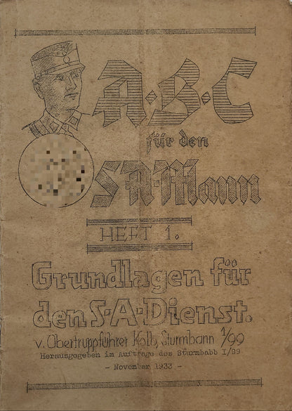 ABC für den SA Mann (Selten)