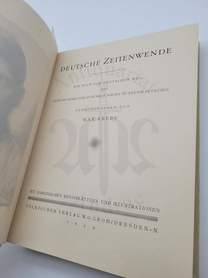 Deutsche Zeitenwende (Orig. Schutzumschlag)