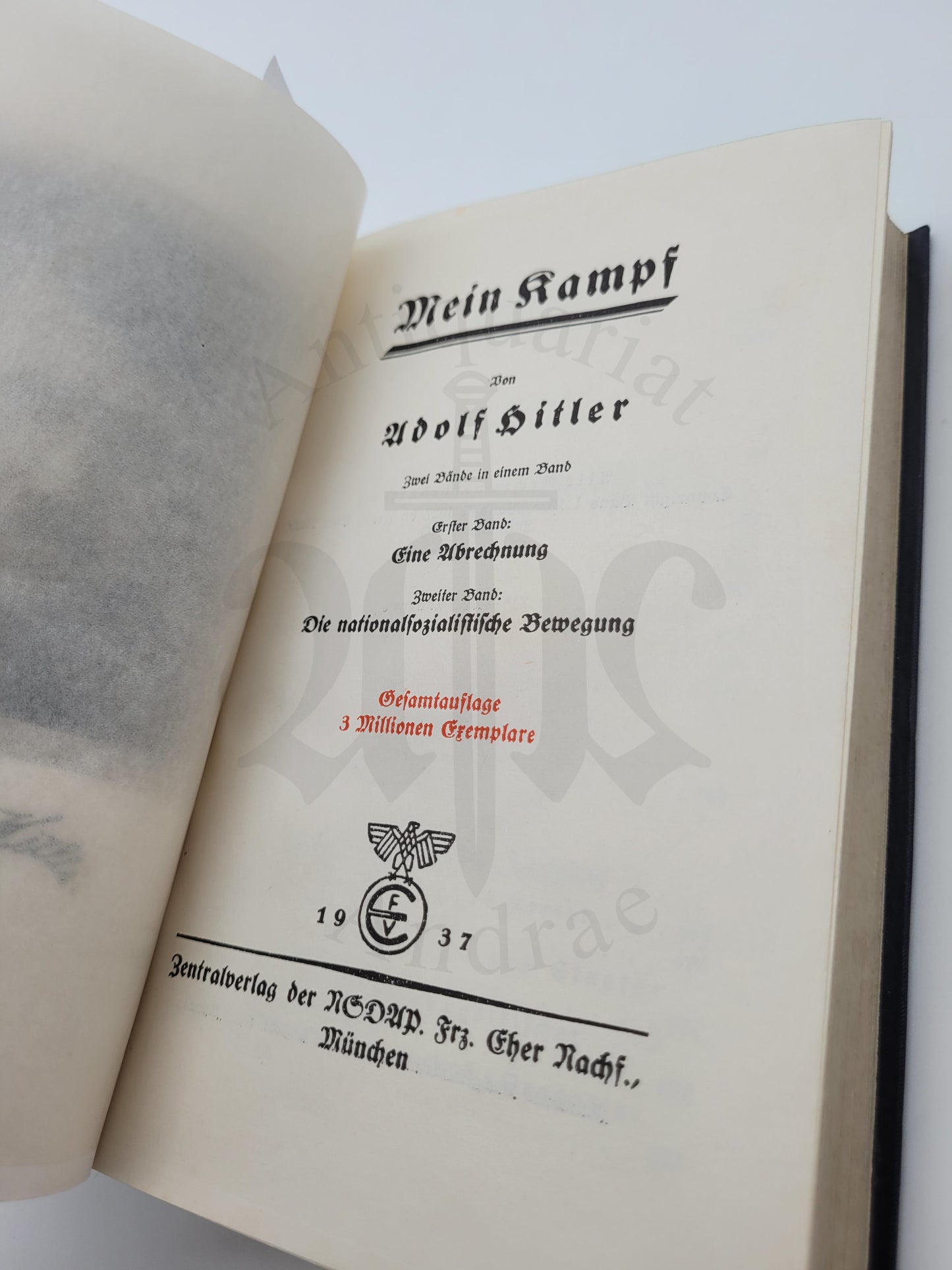 Mein Kampf Volksausgabe 1937