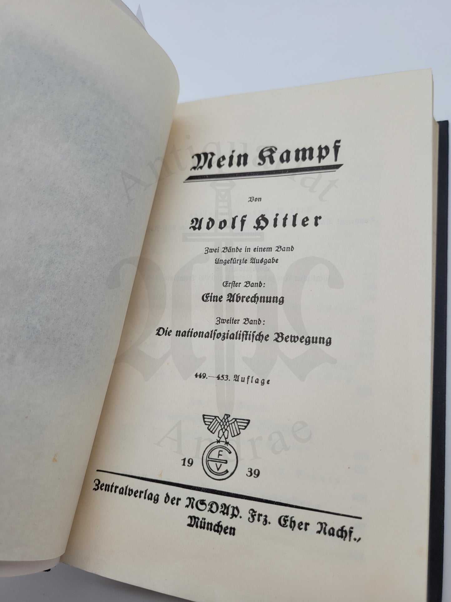 Mein Kampf Volksausgabe 1939