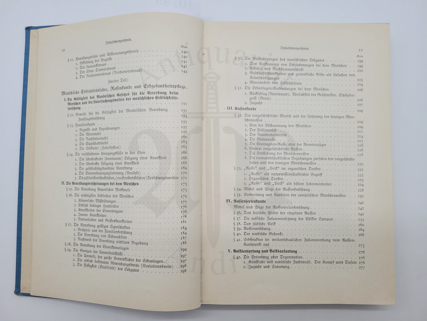 Vererbungslehre, Rassenkunde und Erbgesundheitspflege