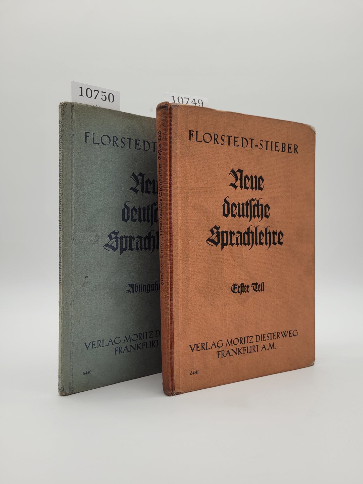 Neue deutsche Sprachlehre (Erster Teil + Übungsbuch)