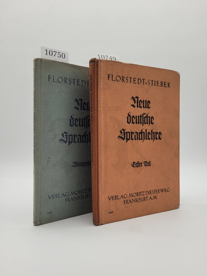 Neue deutsche Sprachlehre (Erster Teil + Übungsbuch)