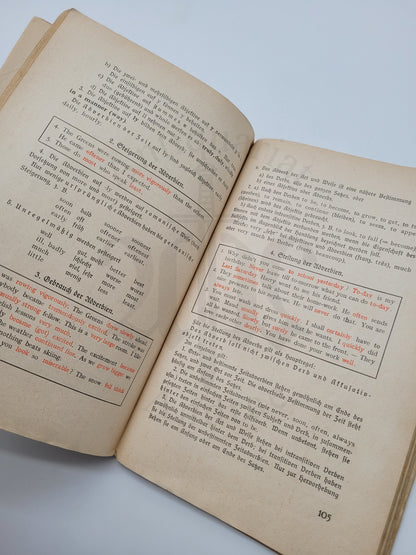 Lehrbuch der englischen Sprache (2. Bände)