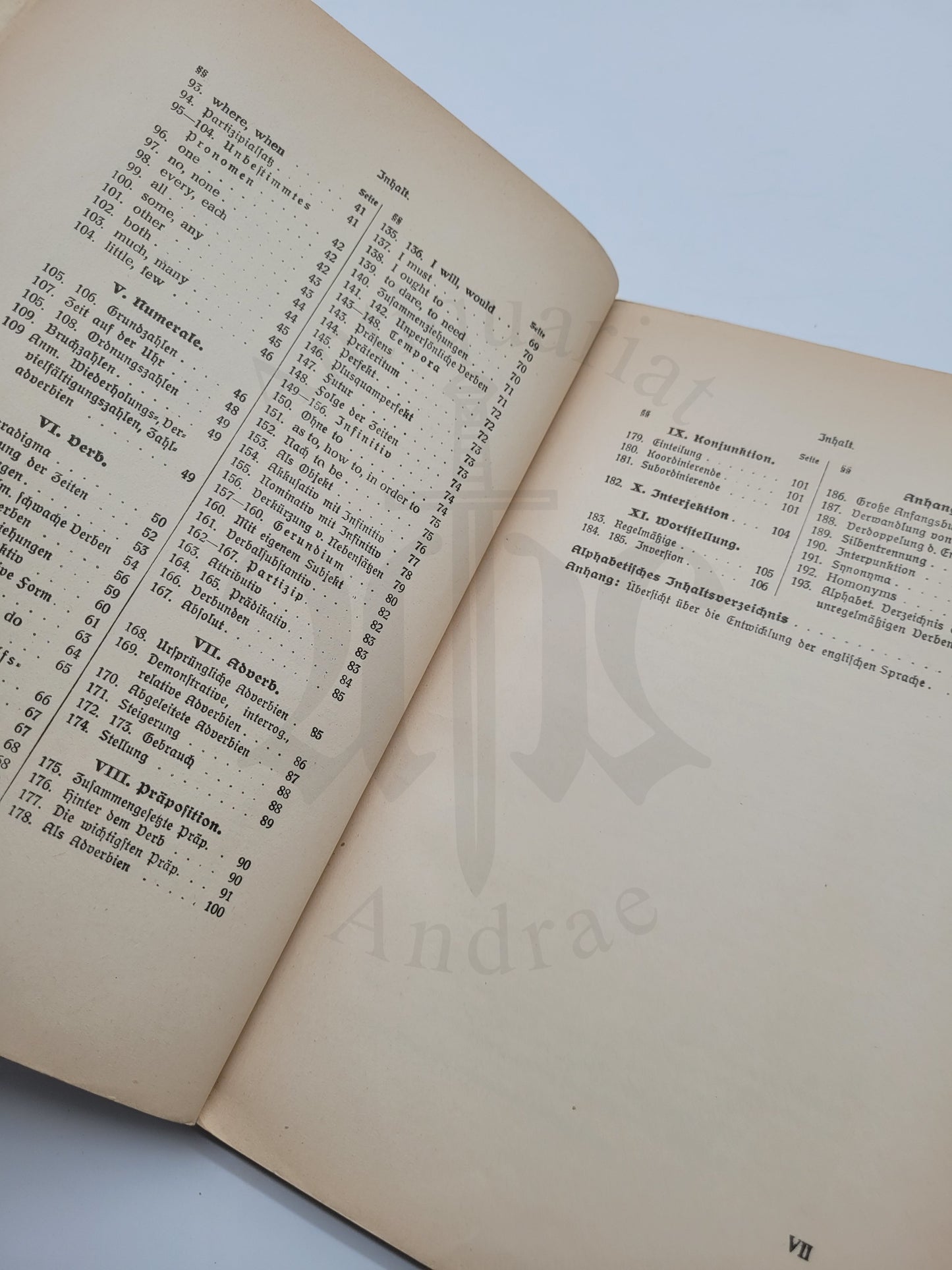 Kurzgefasste Grammatik der englischen Sprache