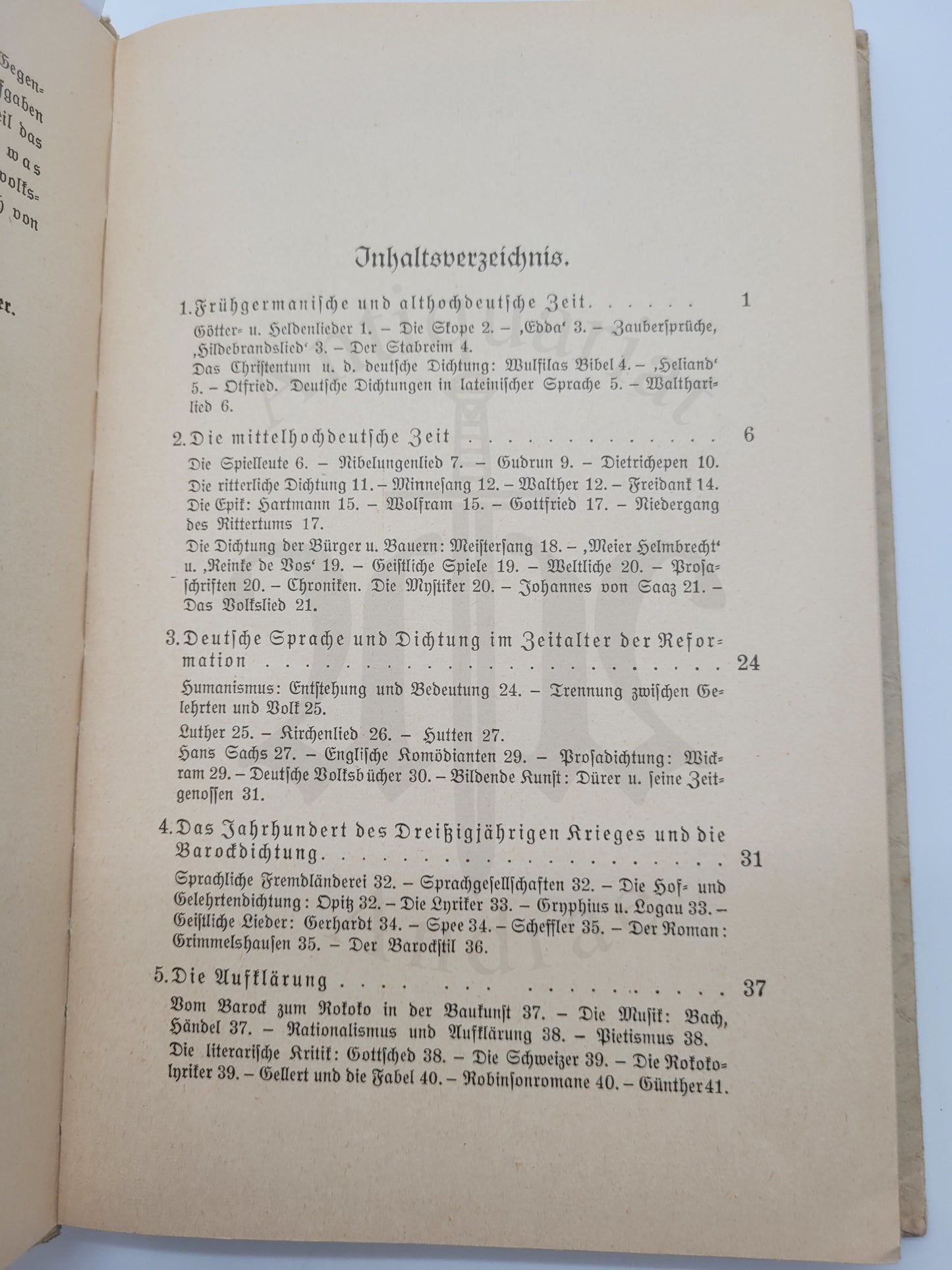 Von deutscher Dichtung