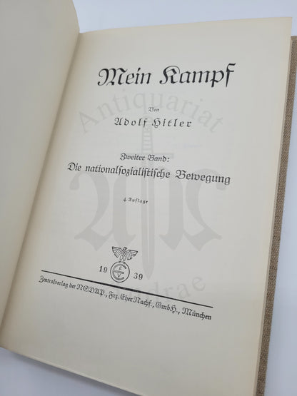 Mein Kampf Geschenkausgabe (hlb. Leder)