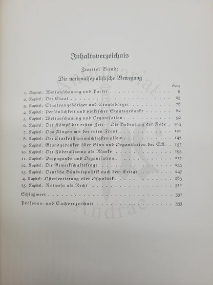 Mein Kampf Geschenkausgabe (hlb. Leder)