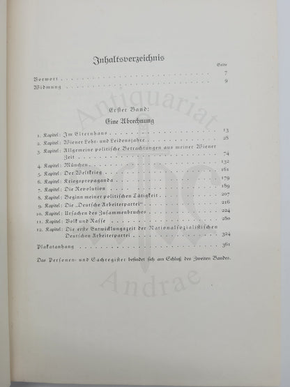 Mein Kampf Geschenkausgabe (Leinen) (+Schutzumschlag) (+Karton)