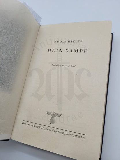 Mein Kampf Volksausgabe 1943 (Druckschrift)