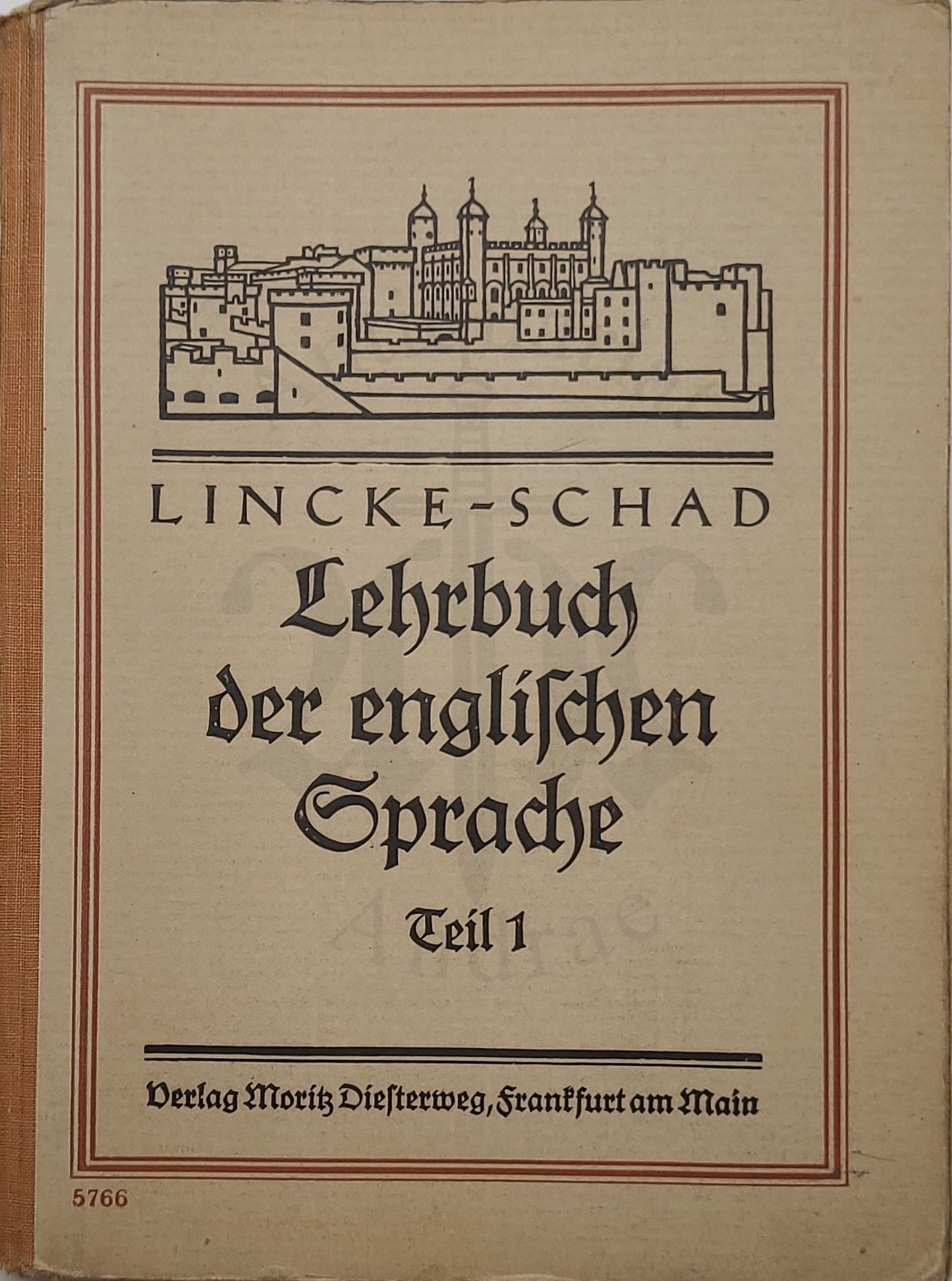 Lehrbuch der englischen Sprache (2. Bände)