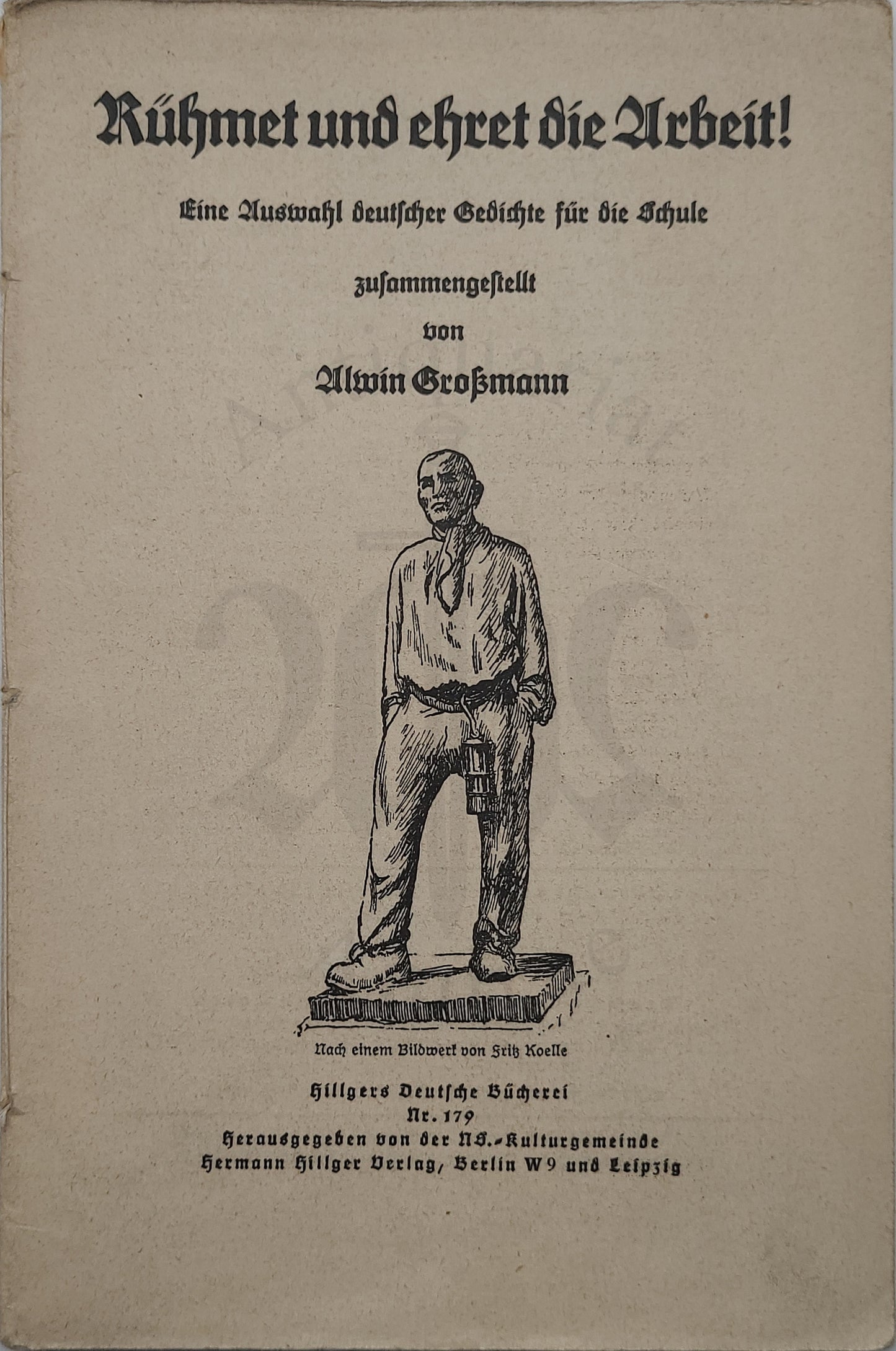 Rühmet und Ehret die Arbeit!