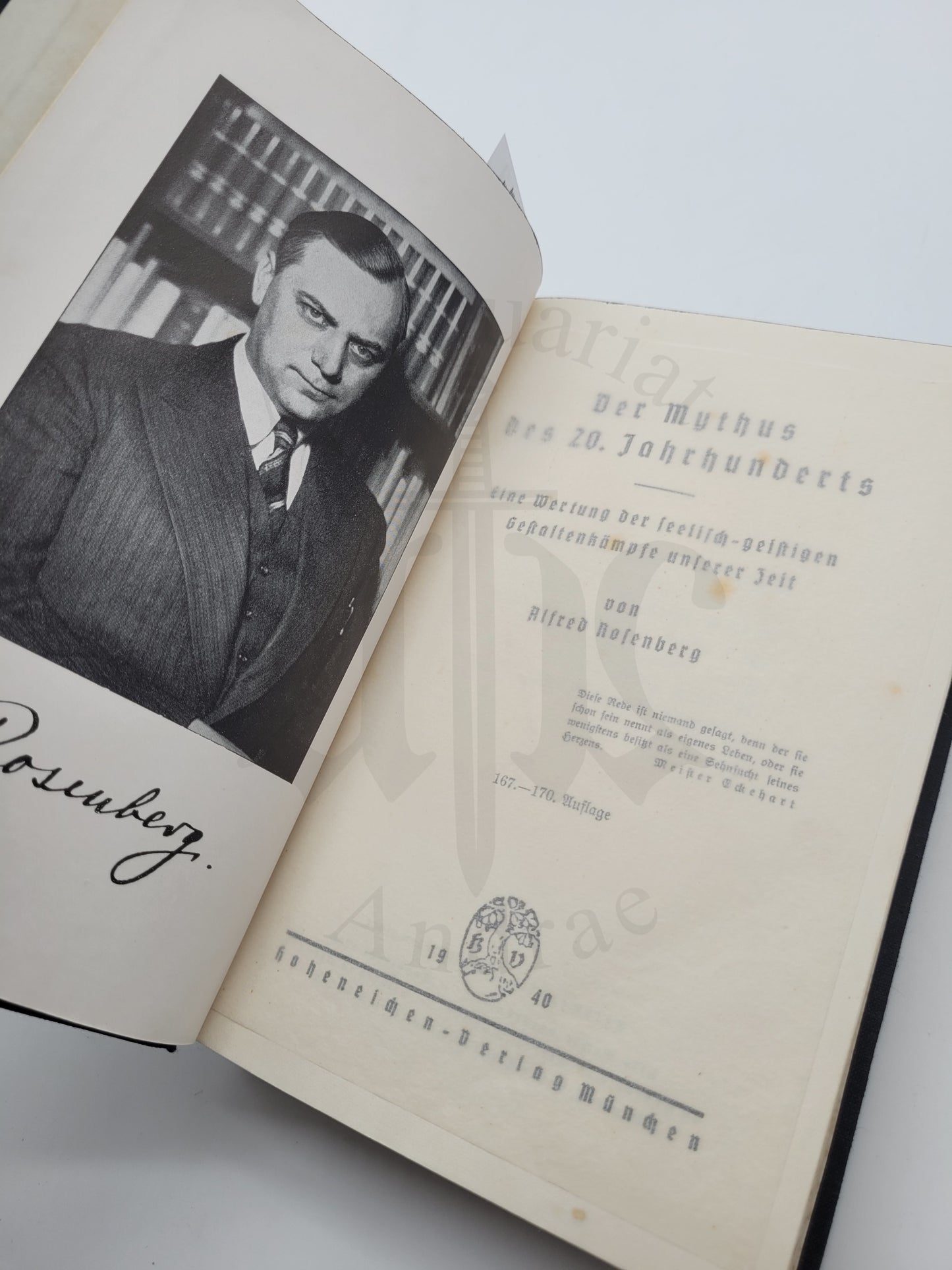 Der Mythus des 20. Jahrhunderts