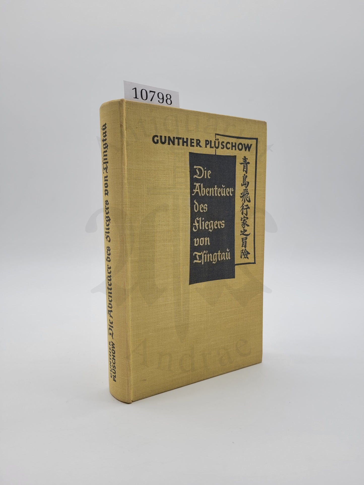 Die Abenteuer des Fliegers von Tsingtau (Orig. Schutzumschlag)
