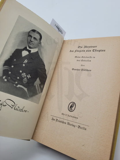 Die Abenteuer des Fliegers von Tsingtau (Orig. Schutzumschlag)