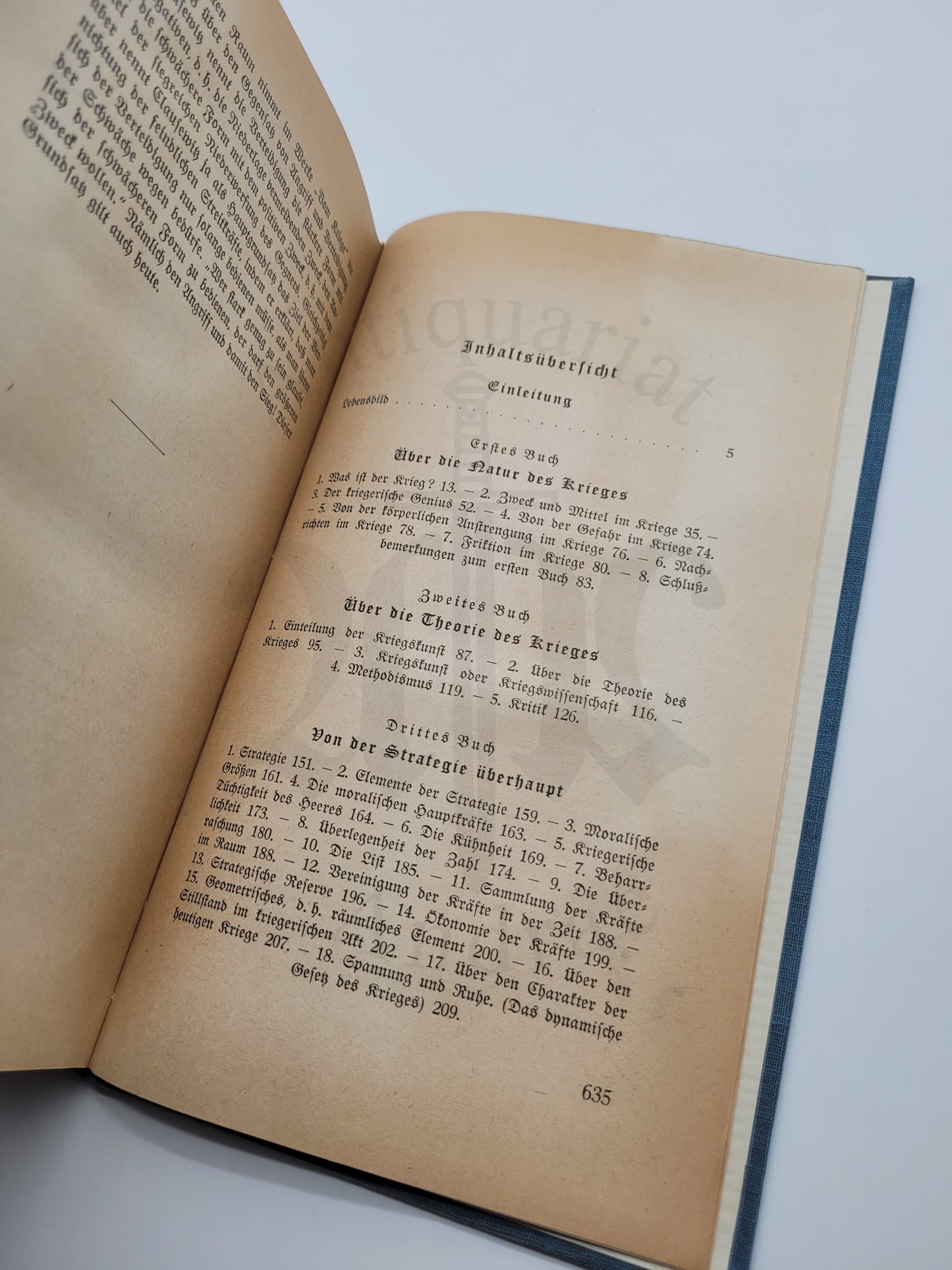 Vom Kriege (Orig. Schutzumschlag)