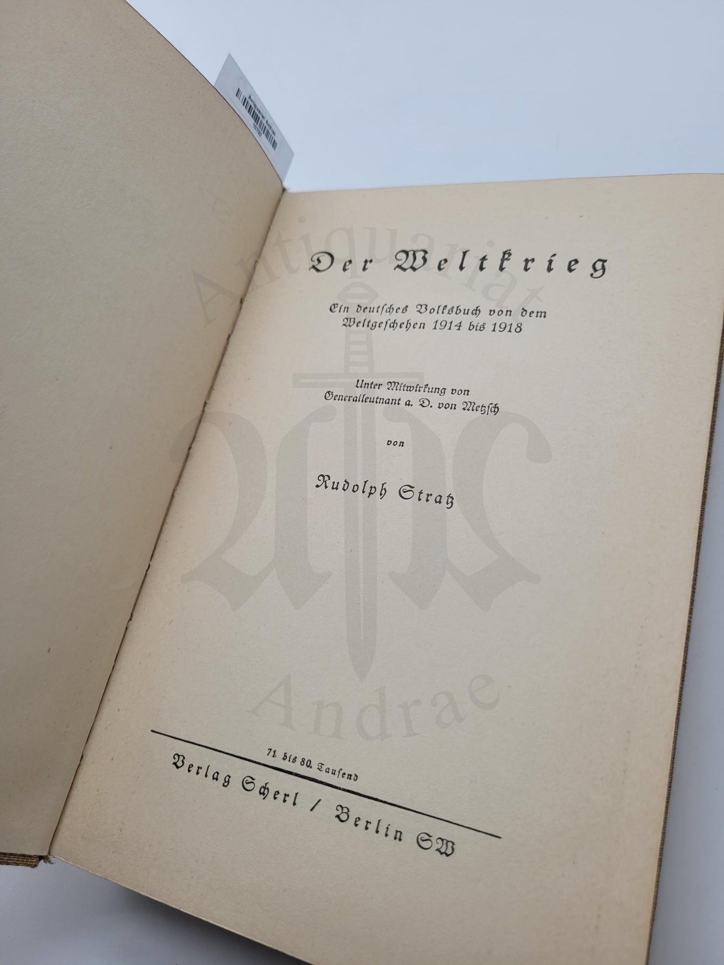 Der Weltkrieg