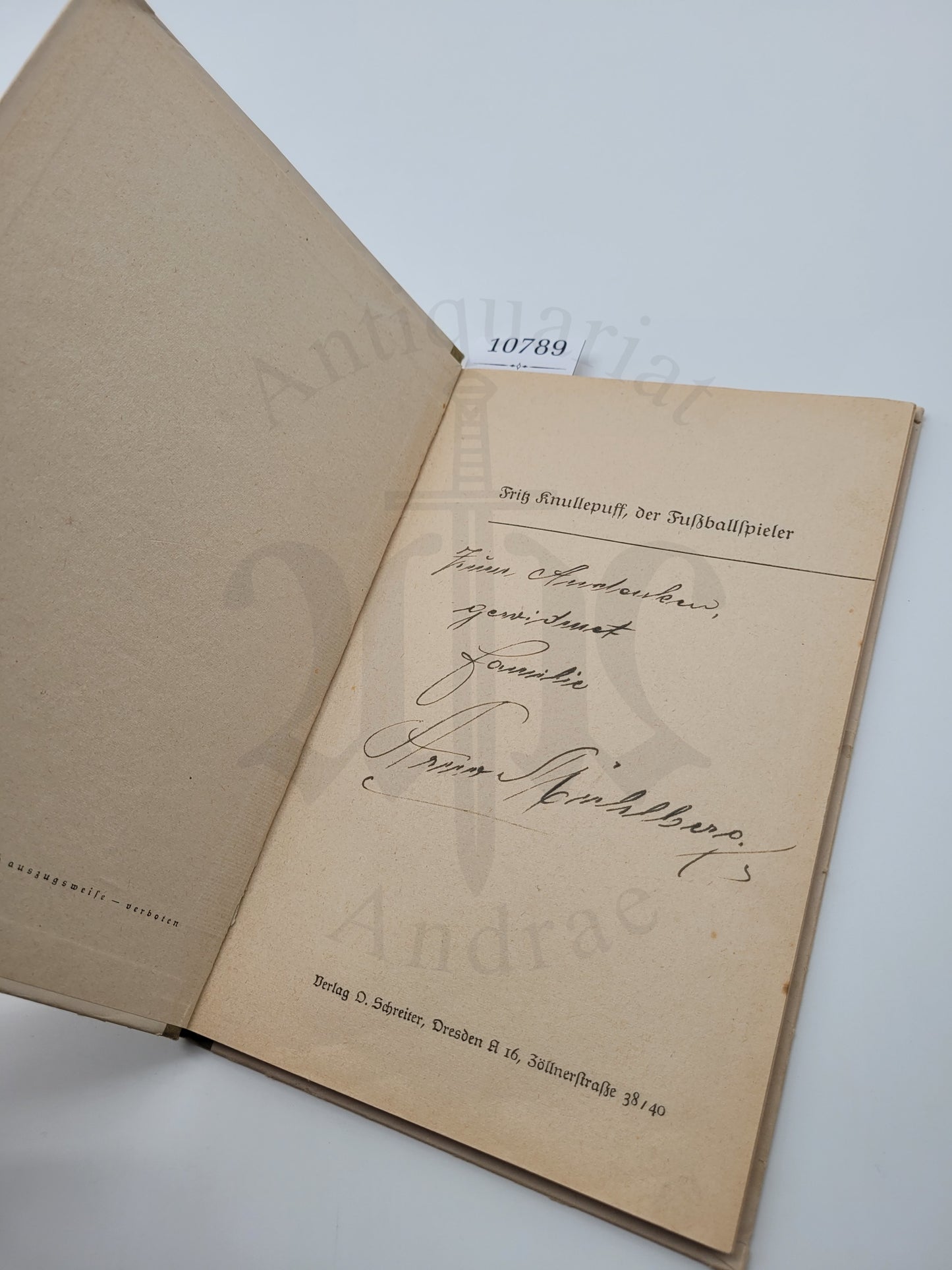 Fritz Knullepuff, der Fußballspieler