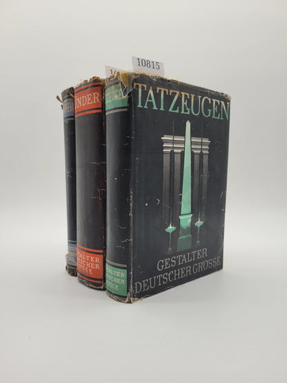 Gestalter deutscher Größe (Tatzeugen/Künder/Kämpfer) (3er Paket)
