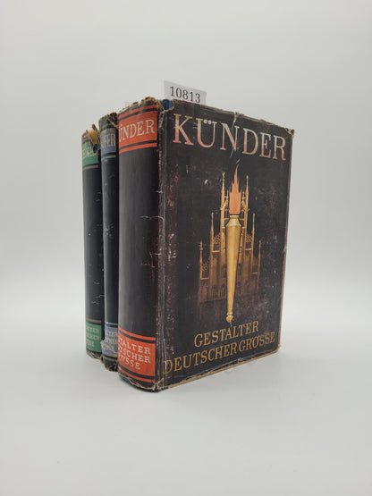 Gestalter deutscher Größe (Tatzeugen/Künder/Kämpfer) (3er Paket)
