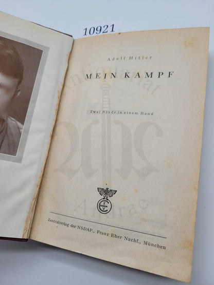 Mein Kampf Tornisterausgabe 1942 (Druckschrift)
