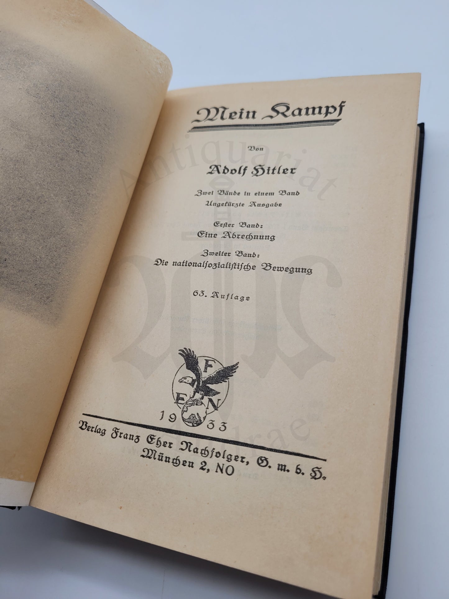 Mein Kampf Volksausgabe 1933