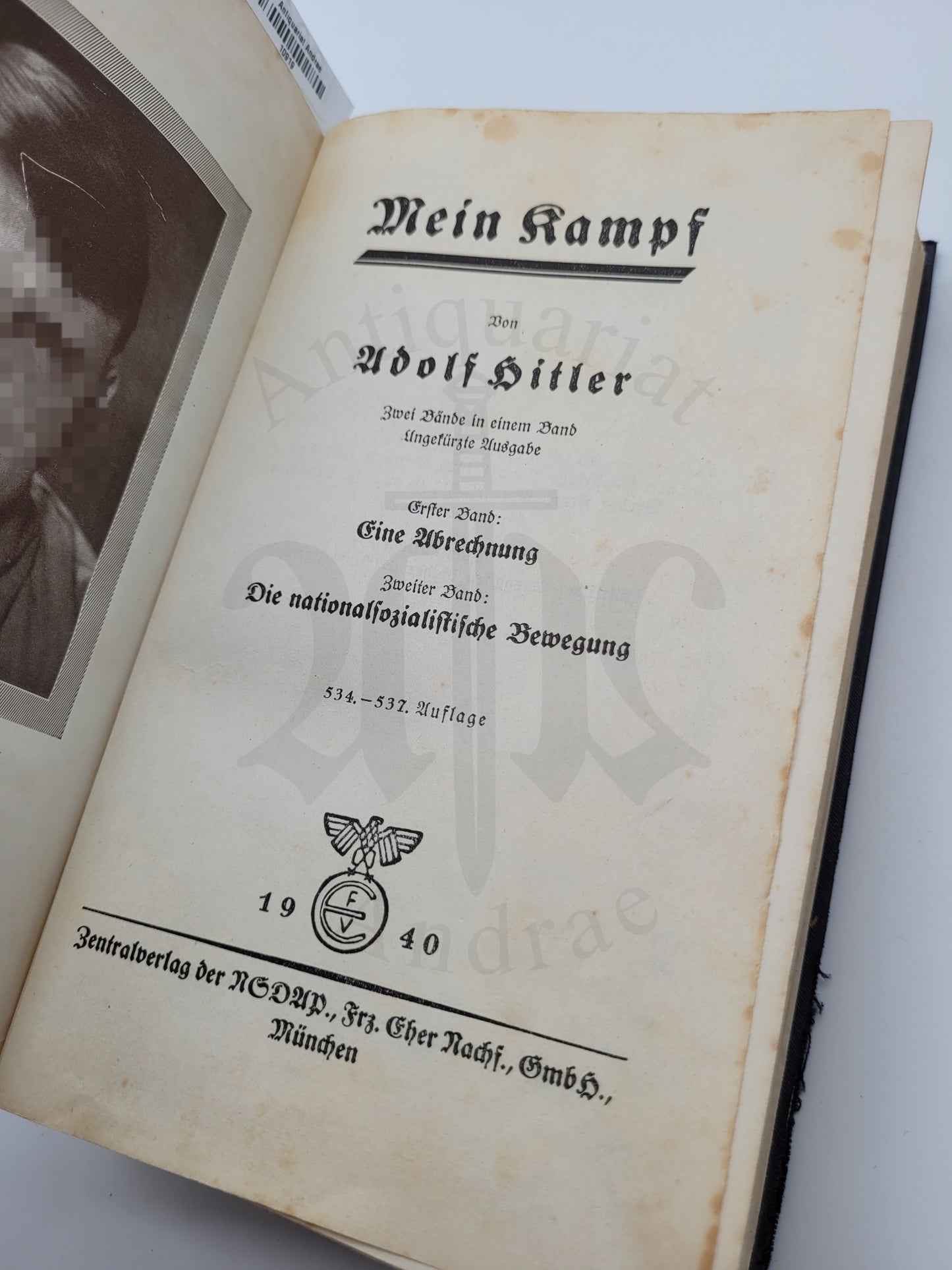 Mein Kampf Volksausgabe 1940