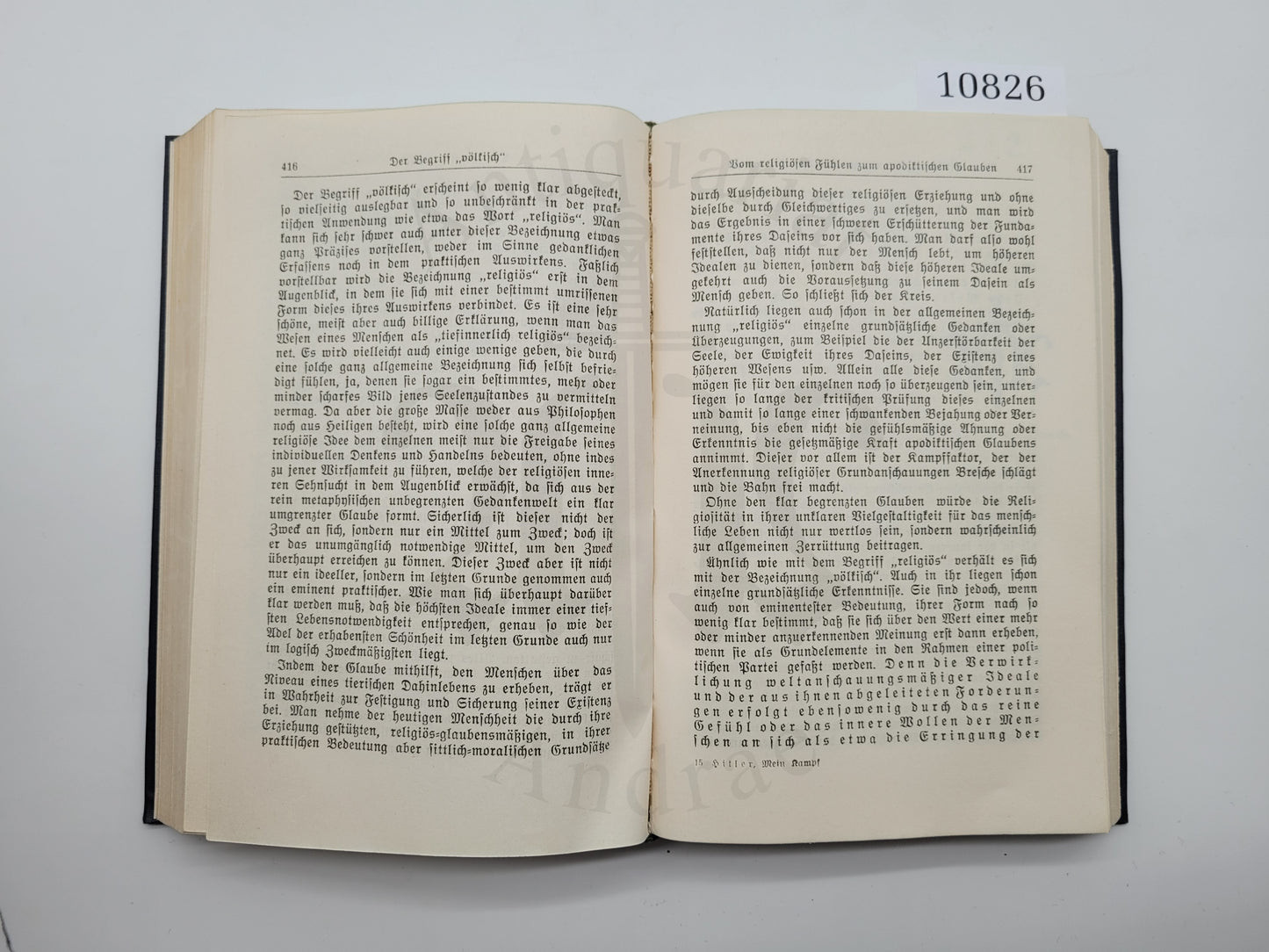 Mein Kampf Volksausgabe 1940 (Sonderausgabe)