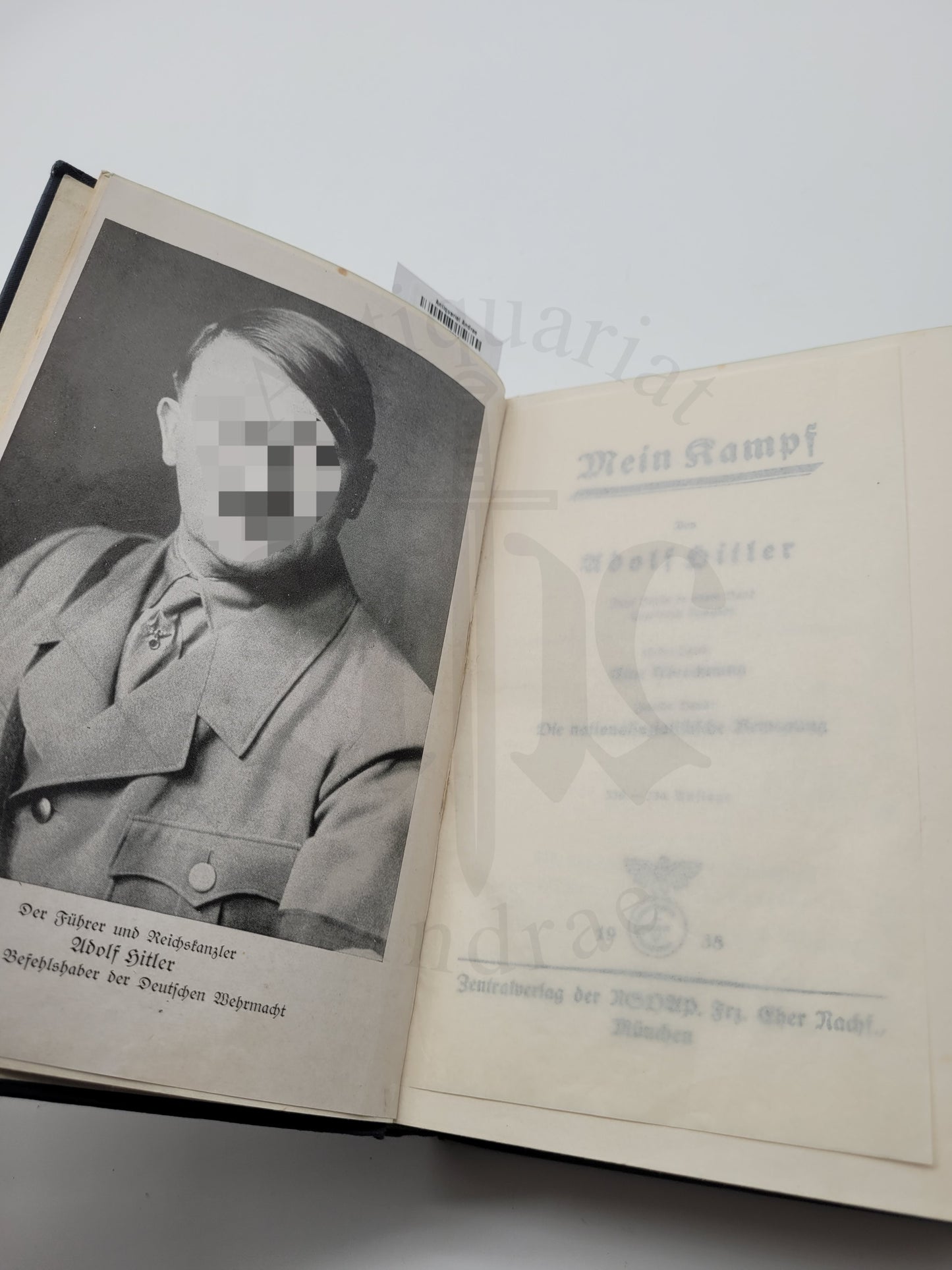 Mein Kampf Volksausgabe 1938