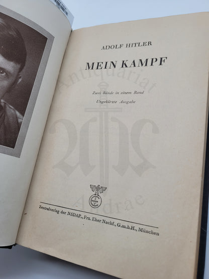 Mein Kampf Volksausgabe 1942 (Druckschrift)