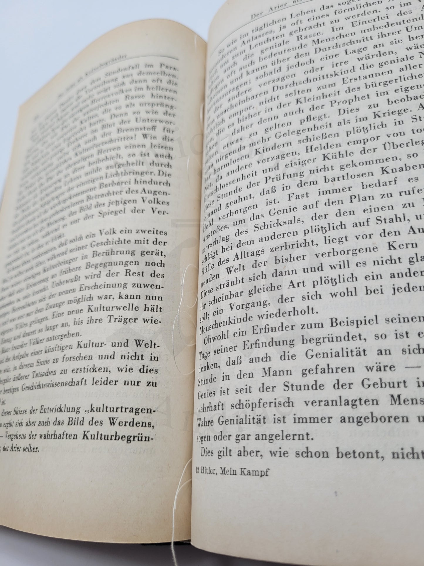Mein Kampf Volksausgabe 1942 (Druckschrift)