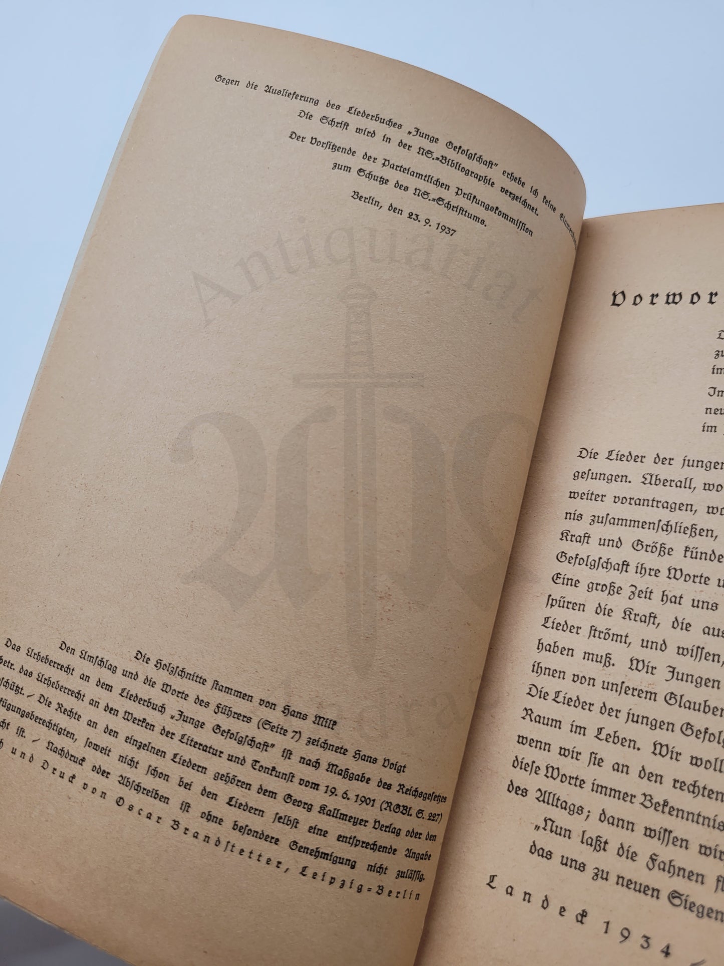 Junge Gefolgschaft Gesamtband (Hitlerjugend)