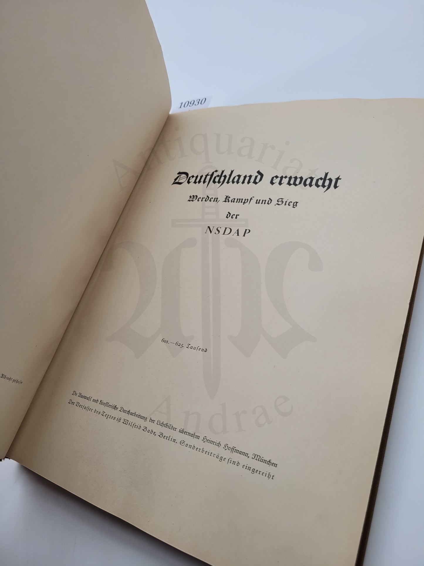 Deutschland Erwacht (Sammelbilderalbum) Vollständig