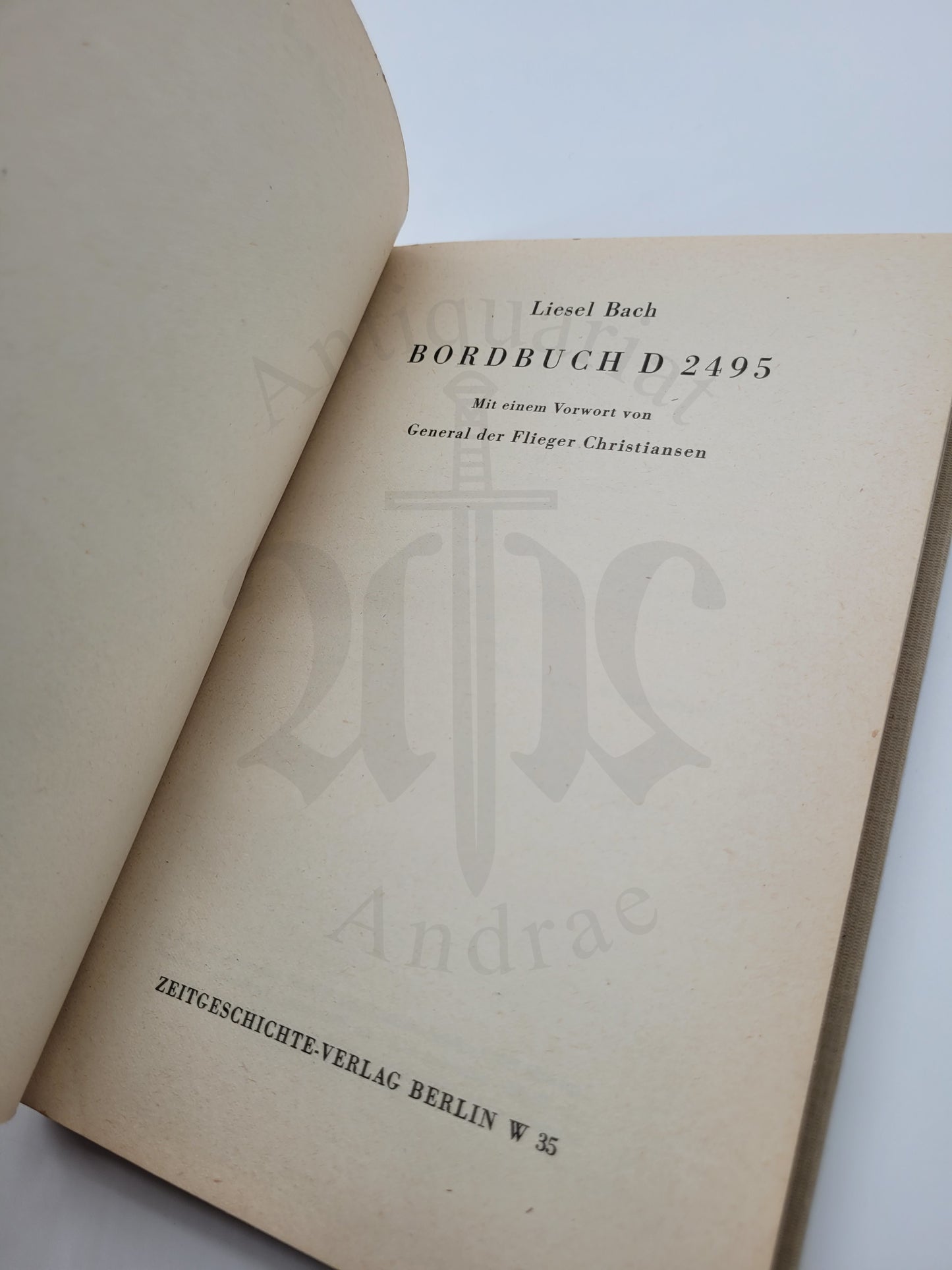 Bordbuch D-2495