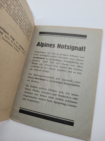 Die Anwendung des Seiles im Fels im Eis In Bergnot