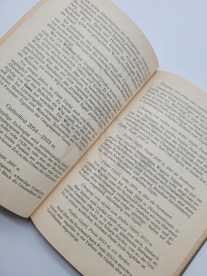 Das Säntis Gebiet (Illust. Führer)