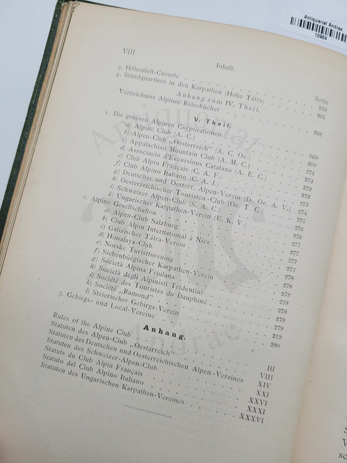 Handbuch des Alpinen Sport
