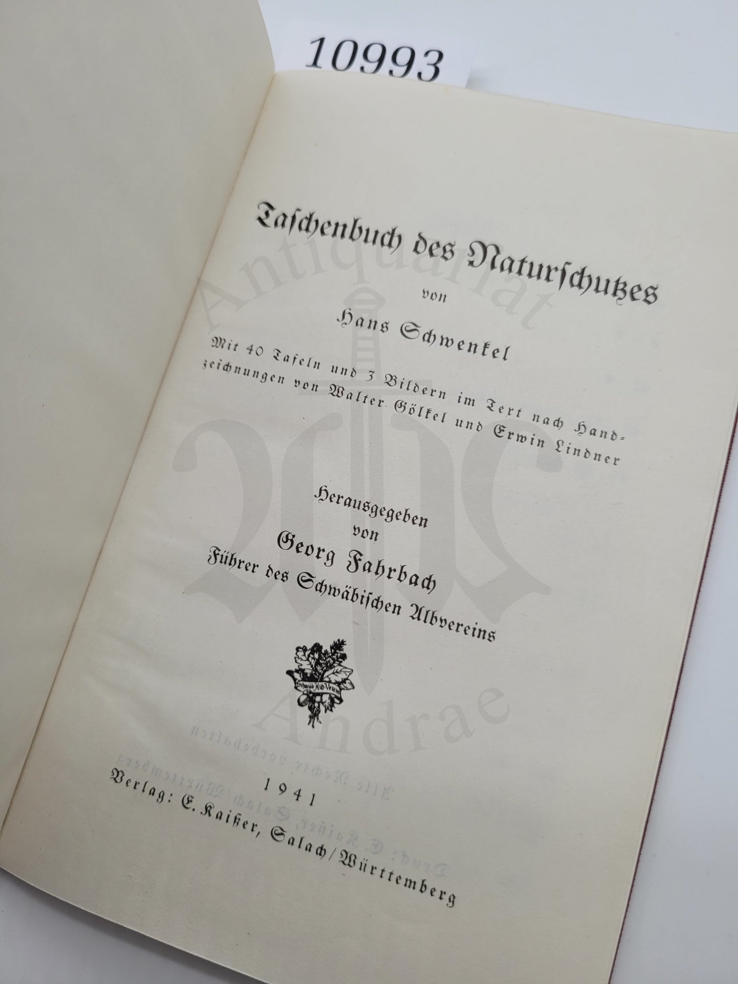 Taschenbuch de Naturschutzes