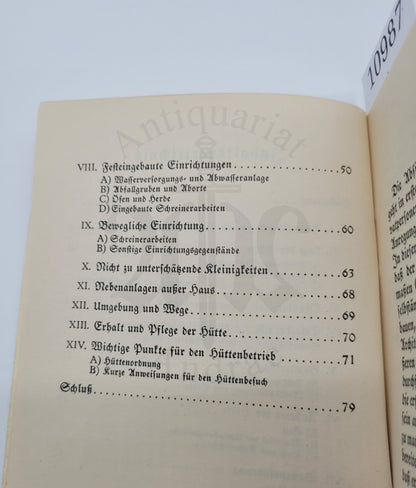 Ratschläge für den Skihüttenbau