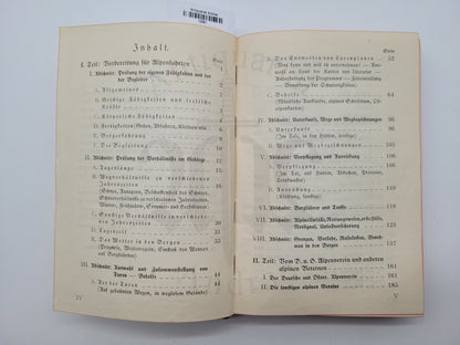 Ratgeber für Aplenwanderer