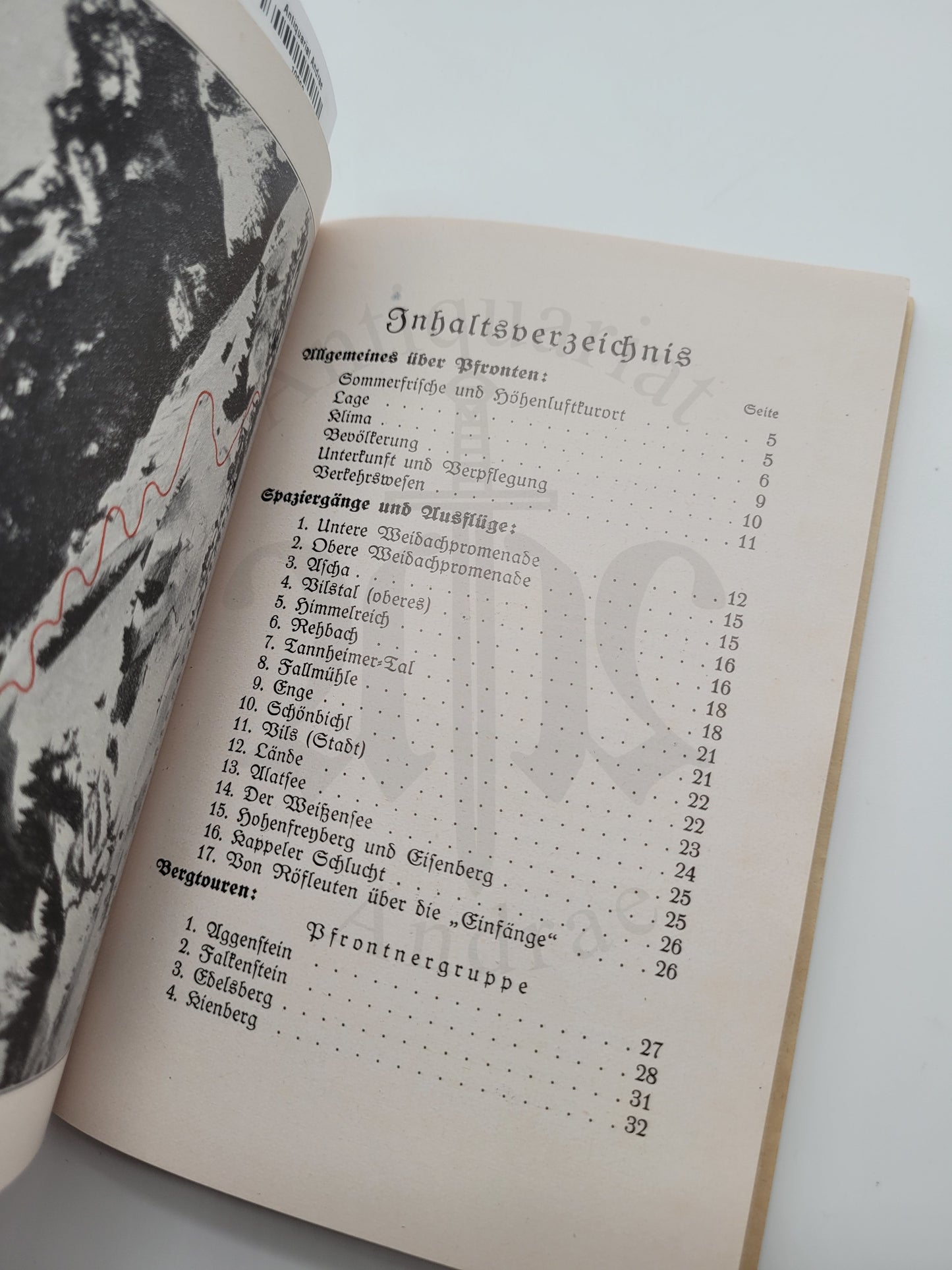 Illustrierter Führer durch Pfronten