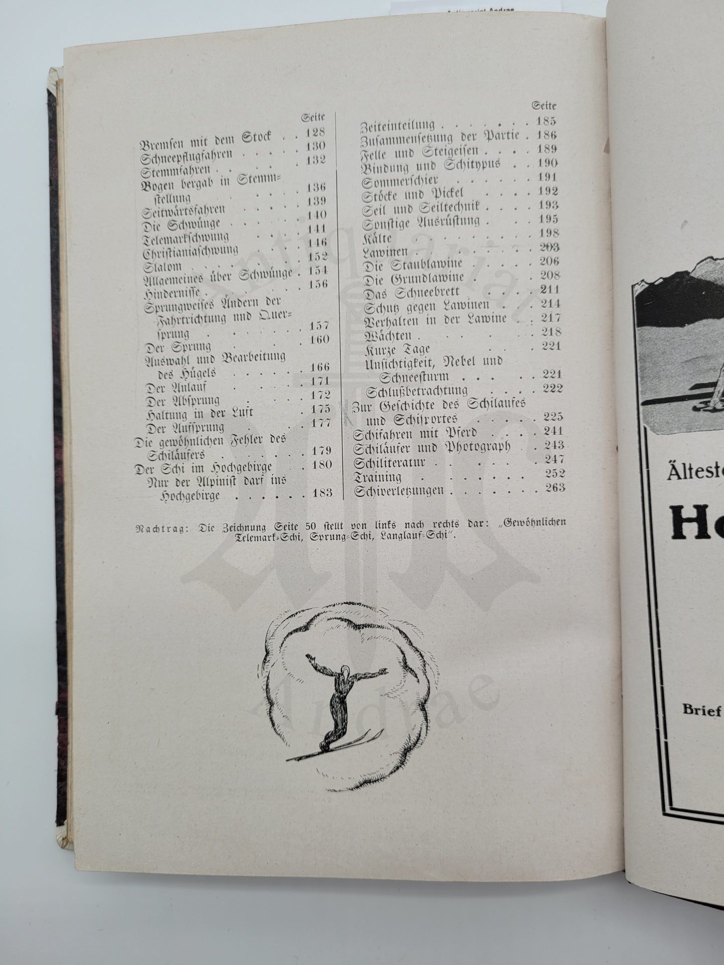 Der Schi (Ski) und seine sportliche Benutzung (Luxus-Ausgabe)