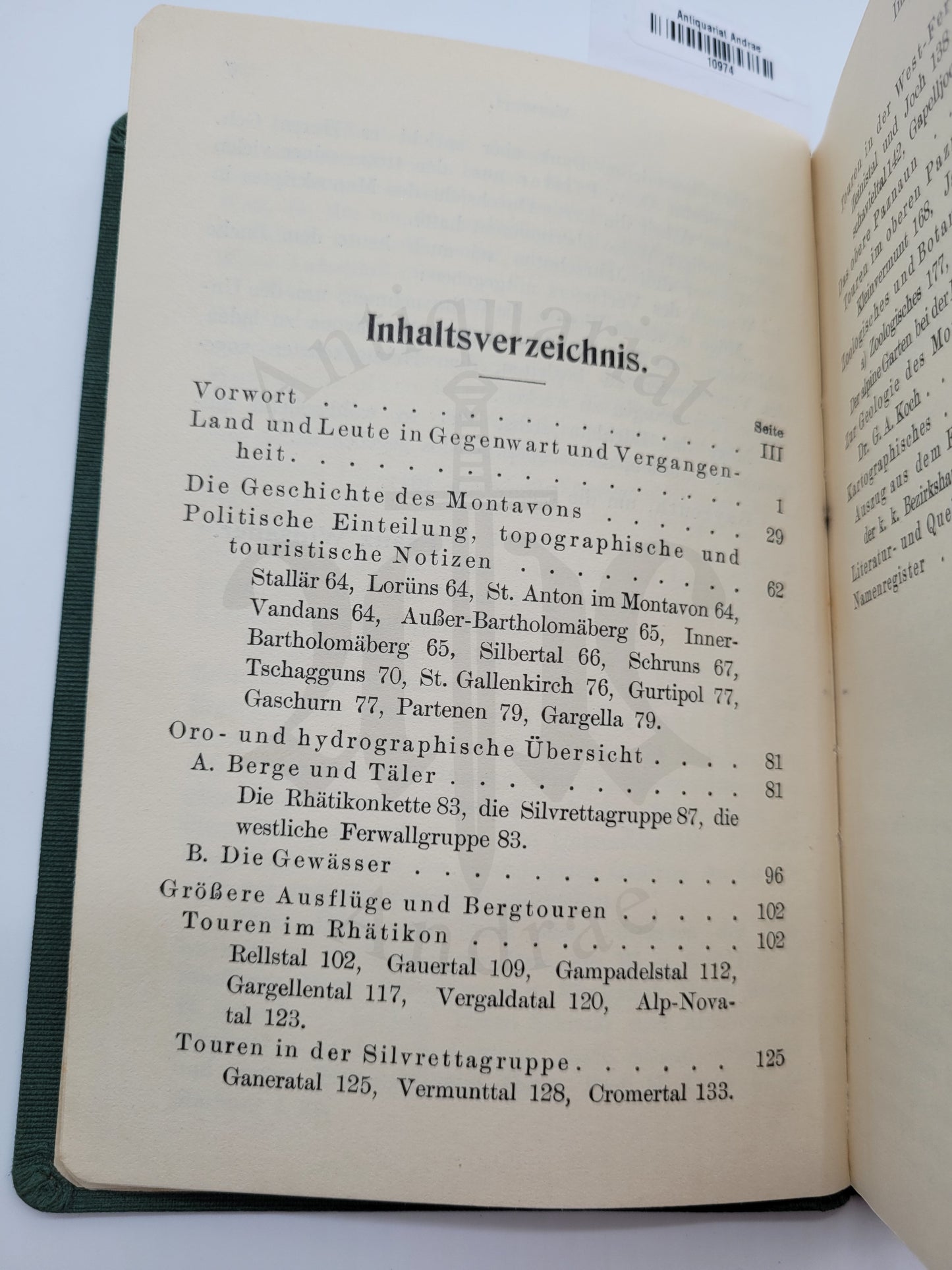 Das Montavon mit dem oberen Paznaun