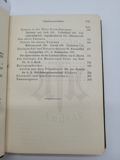 Das Montavon mit dem oberen Paznaun
