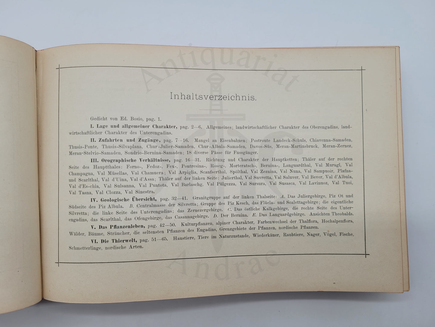 Das Engadin in Wort und Bild