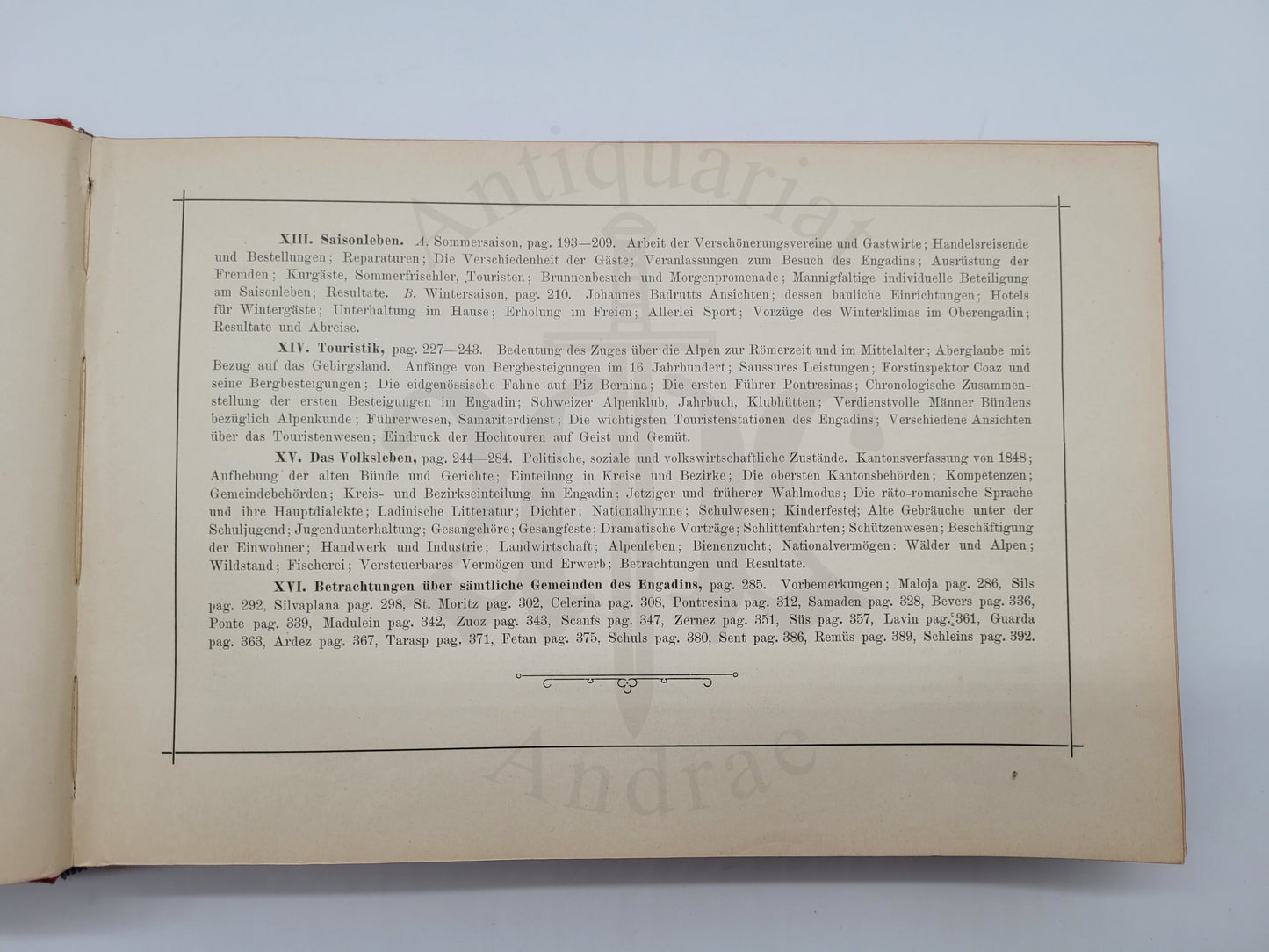 Das Engadin in Wort und Bild