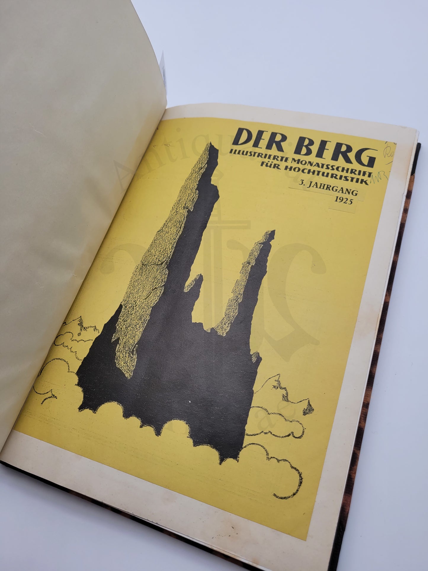 Der Berg 1925 (3. Jahrgang)