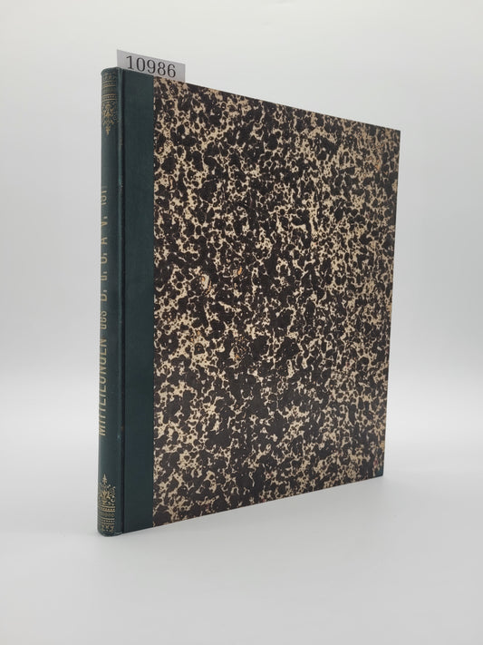 Mitteilungen des Deutschen u. Österreichischen Alpenvereins