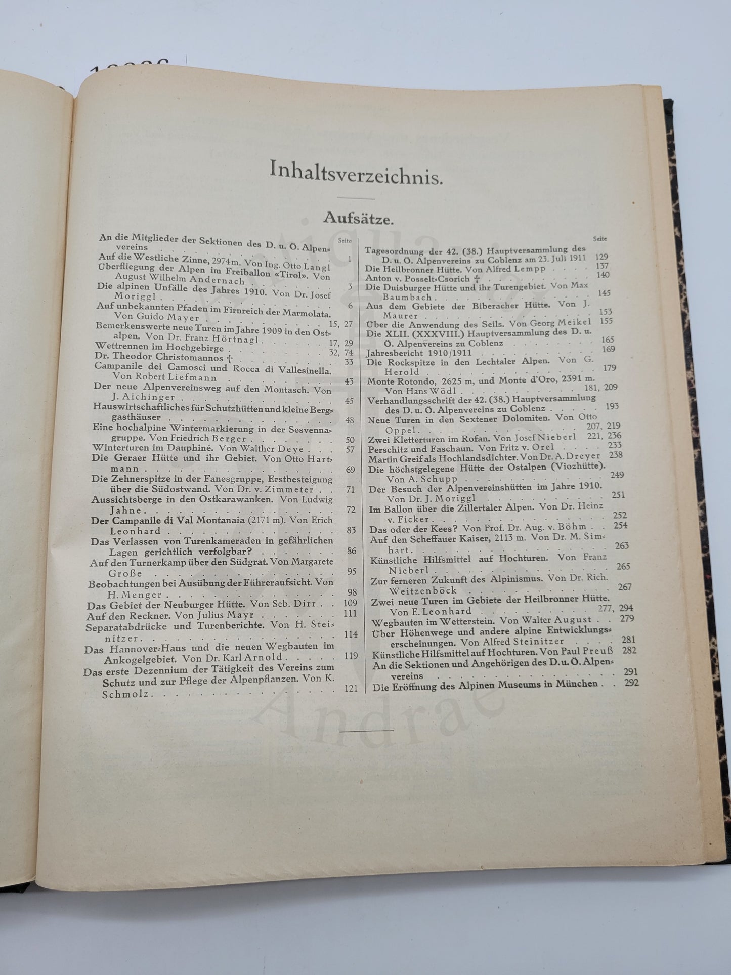 Mitteilungen des Deutschen u. Österreichischen Alpenvereins